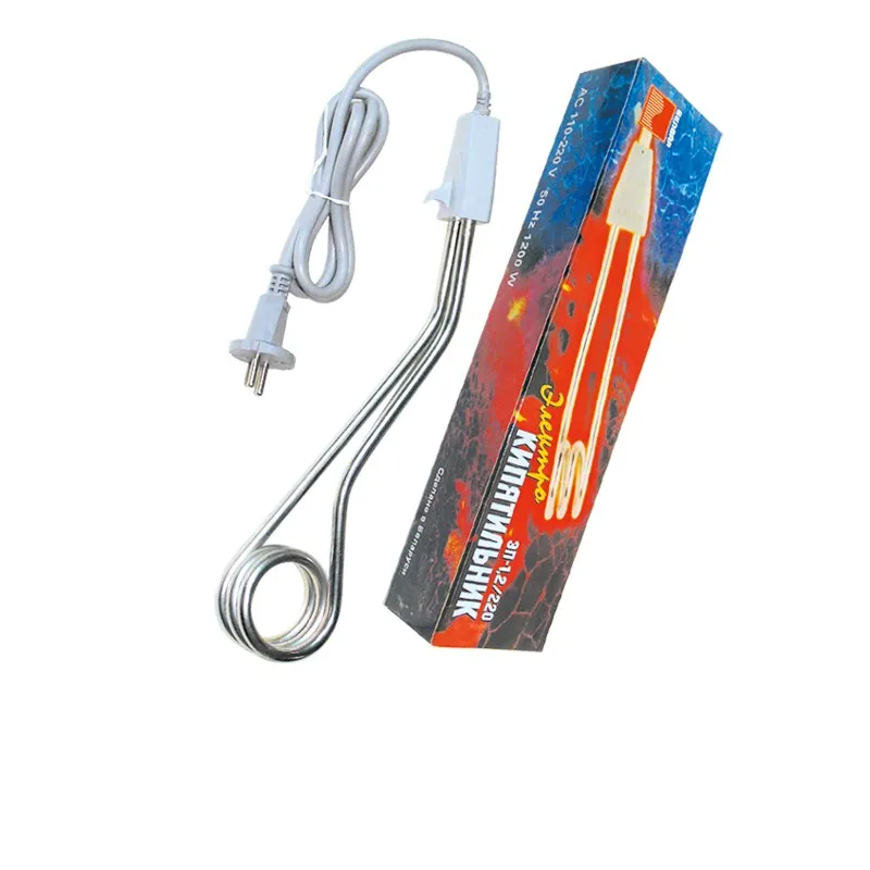 China Supplier Hot Sale 1200W Electric Portable Immersion Water Heater Boilers for Travel and Bucket