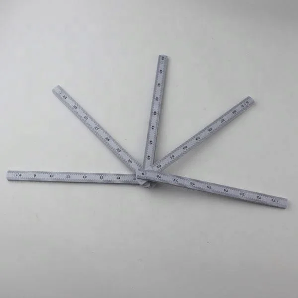 Wholesale Custom 200cm Plastic Folding Ruler WR001