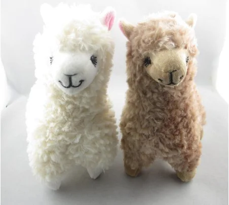 Custom Made Cute 9inch Alpacasso Alpaca Llama Decor toy/ Plush stuffed lama Toy/promotion use ASTM CPSIA plush alpaca toy