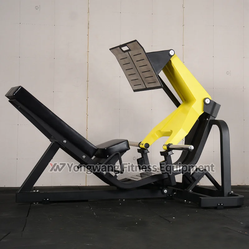 Commercial Use Gym Equipment Plate Loaded  45 Degree Leg Press For Fitness Training