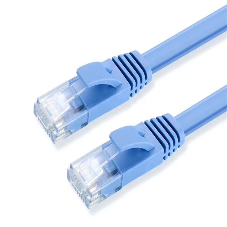 Cat6 Network Cable 1M Flat UTP Cat 6 Patch Cord Ethernet Cable