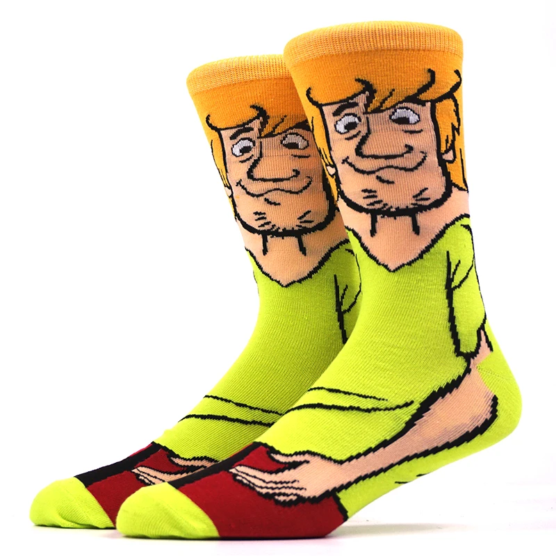 2023 New Hot selling high quality anime socks men women funny socks personality fashion calcetines men stockings cartoon socks