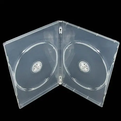 Digi 14mm Double Tray  Blu-ray DVD Case with Blu-ray logo embedded