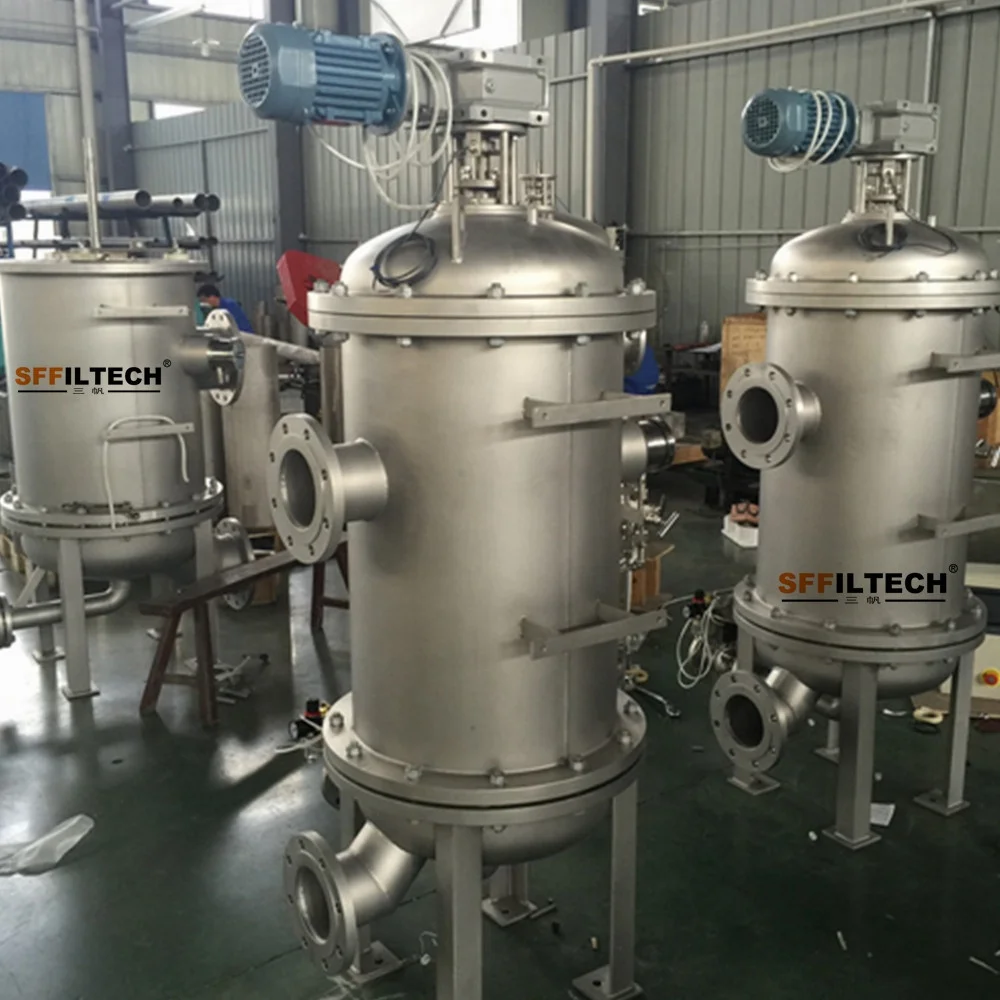 Stainless steel liquid multi bag filter housing for water filtration system