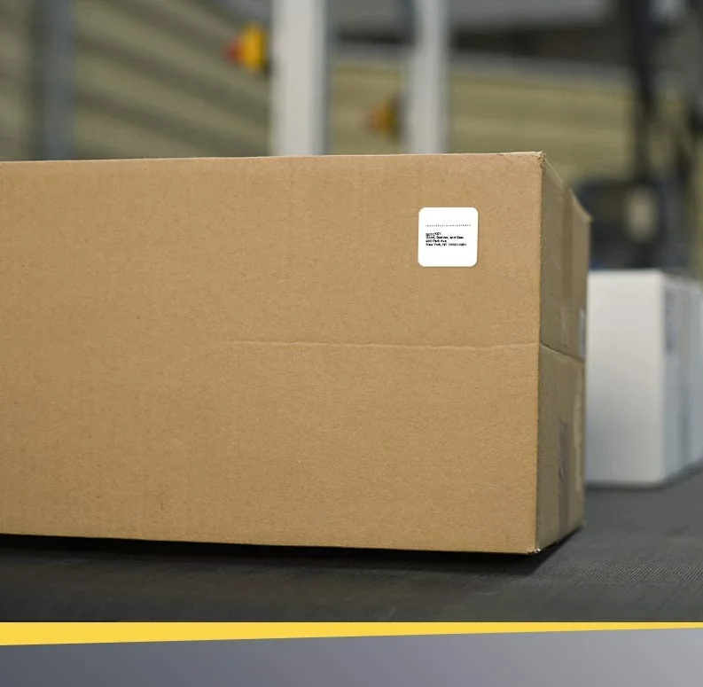 Square QR Code Labels Compatible with wechat & Rollo Label Printer Premium Adhesive & Perforated