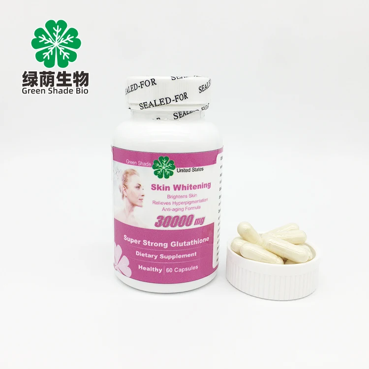Hot Sale Skin Whitening Reduced L-Glutathion Capsule With Vitamin C Glutathion Capsule Pill