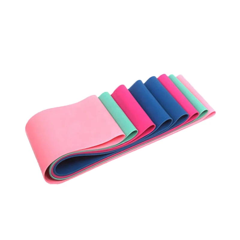 China Pilates Band Workout Accessories Stretch Loop Bands Set Custom Logo Resistance Band Fitness for Home Exercise