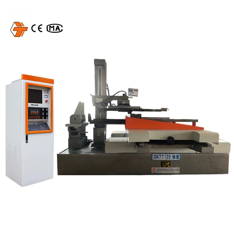 1200*1400 mm heavy duty cnc wire cut edm machine DK77120