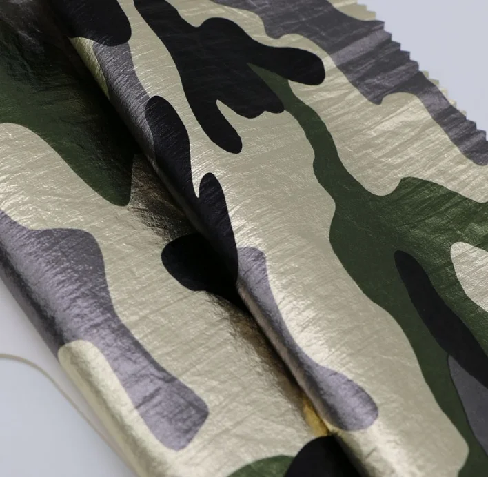 20D*20D Flame retardant plaid high strength outdoor nylon camouflage fabric