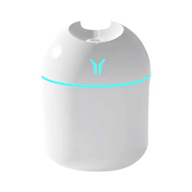 Portable Colorful LED Light mini 250ml h2o Spray Mist humidifier Car USB Cool Mist Air Humidifier