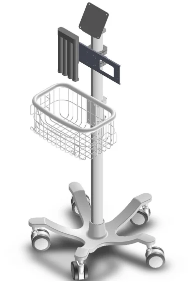 portable endoscope trolley  ultrasound equipment trolley vet endoscope trolley  endoscope tower