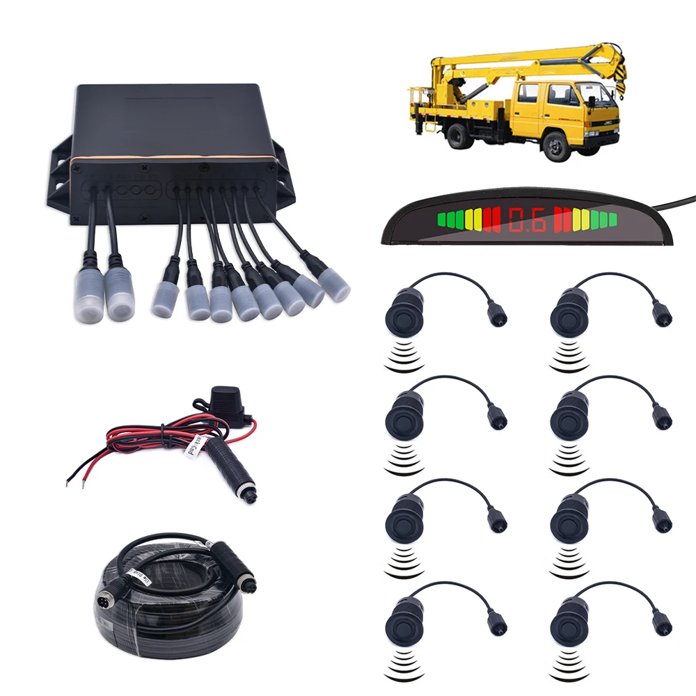 OEM Car Reversing Aid Front Rear Truck Assistant Park Radar Backup Reverse Camera Parking Sensor System