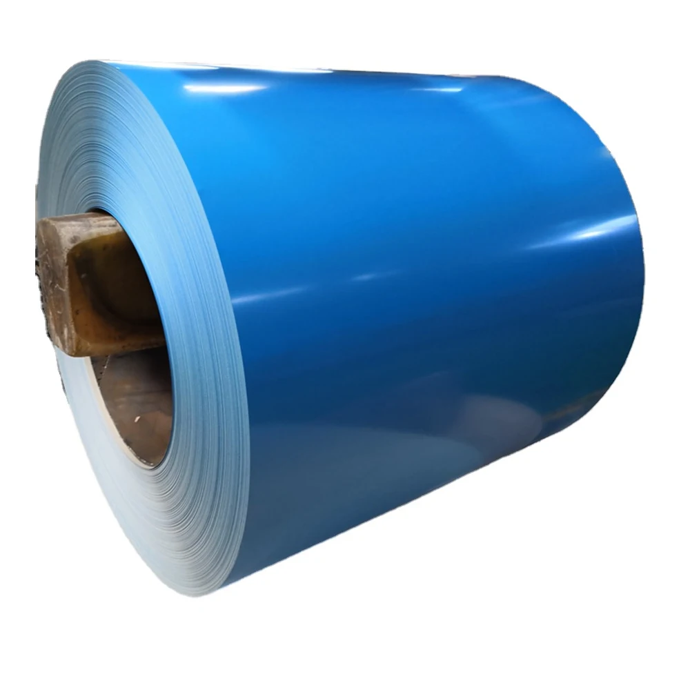 Cold Rolled PE HDP SMP PVDF Coating Prepainted Zinc Galvalume Steel Sheet Price PPGL Hot DIP PPGI Ral Color Galvanized Steel Coi