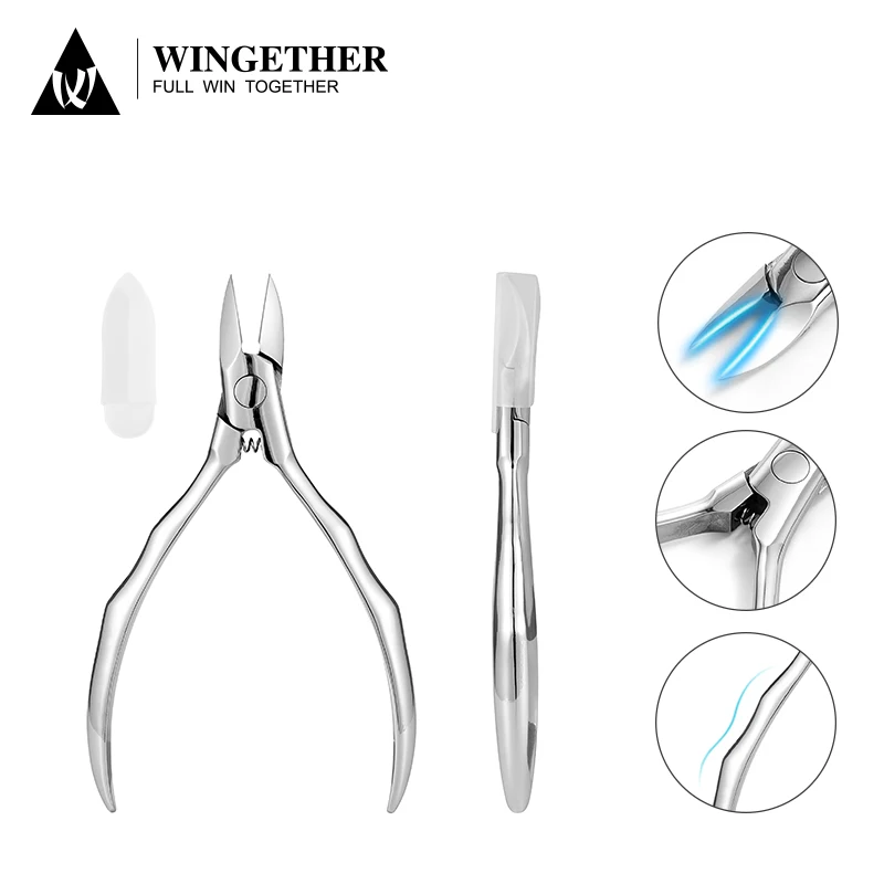 Wingether Top Quality Super Sharp Blades Ingrown Toenail Ingrown Nail Nipper Nail Nipper Cuticle Nail Clipper Nipper