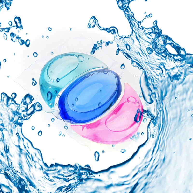 Custom three-in-one formula  liquid washing powder detergent capsules laundry pods ball gel