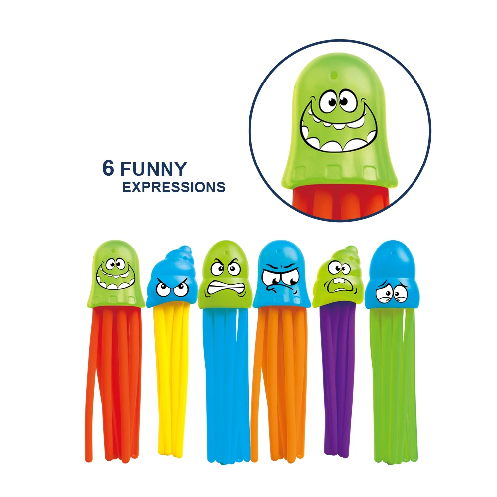 Hot Selling Product Kid Outdoor Toy Sport Summer Training  Jellyfish Diving Game For Children Swimming