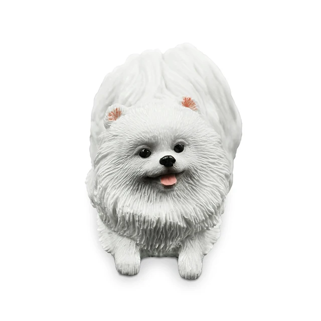 
Mini Pomeranian Resin Puppy Statue  (546988642)