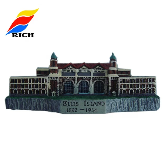 Promotional  Berlin Brandenburg Polyresin Creative Gift Refrigerator Fridge Magnet City Tourist Souvenir