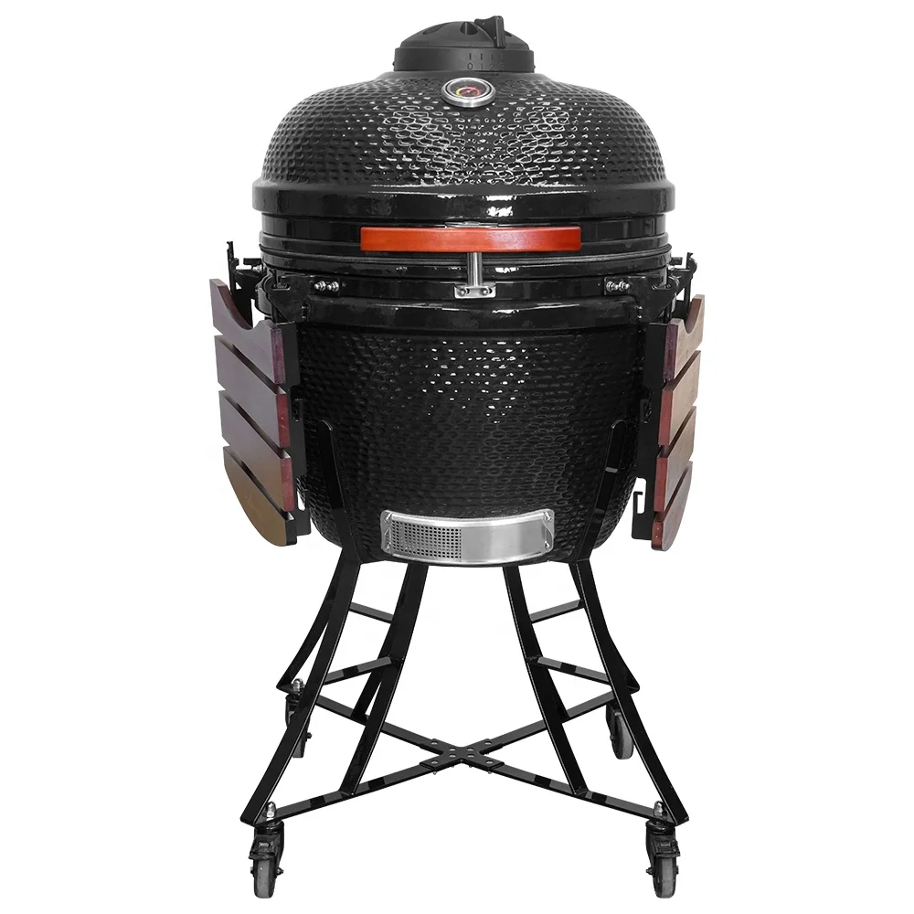 SEB KAMADO 24 inch Ceramic Kamado Charcoal BBQ Barbecue Grills Kichen Garden Kamado Barbecue