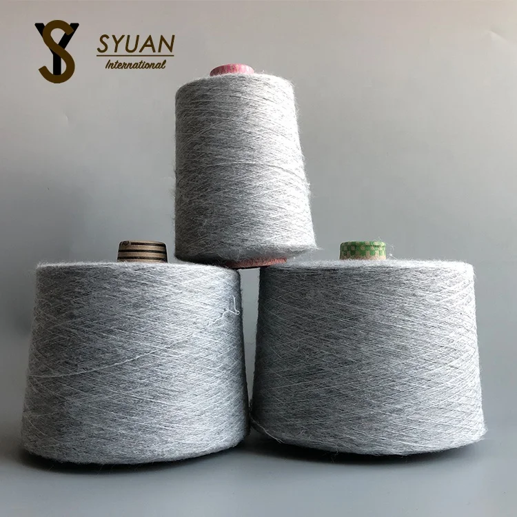 
1/14NM soft acrylic recycled polyester blended knitting yarn for sweater 