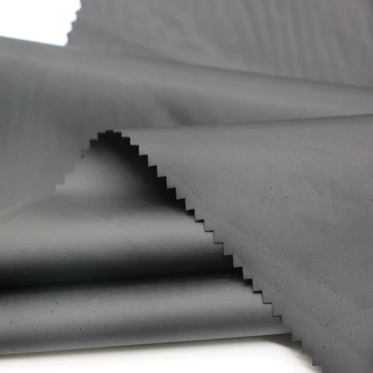 QUALITY  100% POLYESTER 190T TAFFETA WITH  PVC COATED FOR  RAIINWEAR