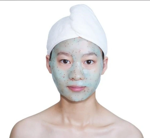 Crystal Kiwi Soft Film Powder for Face Body Nose Neck Inhibits Oil Production Improves Enlarged Pores Enhances Skin Condition