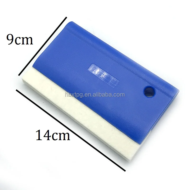 High Quality Felt Edge Squeegee  for Car Vinyl Scraper Film Car wrapping tool  plastic vinyl 10mm wool felt squeegee