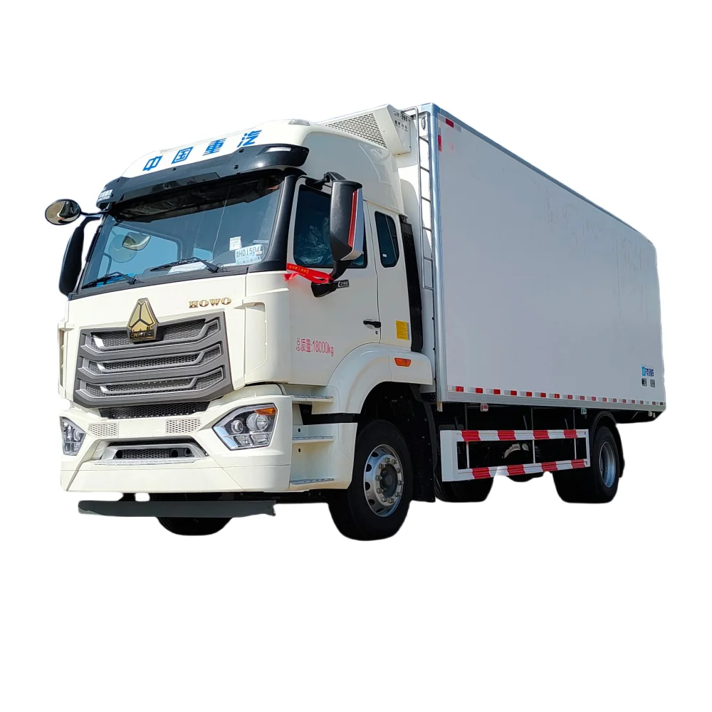 Грузовик-рефрижератор Sinotruk Howo 6 8 м Высокая кабина с двумя спальнями дальние расстояния комфорт