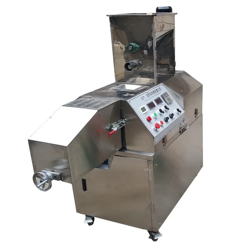 Stainless steel 304 snack puffing puffed corn wheat extruder machine