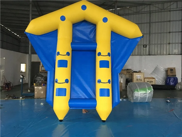 Inflatable Flying Fish Towable Tube for Adults Water Flyfish for Water Park