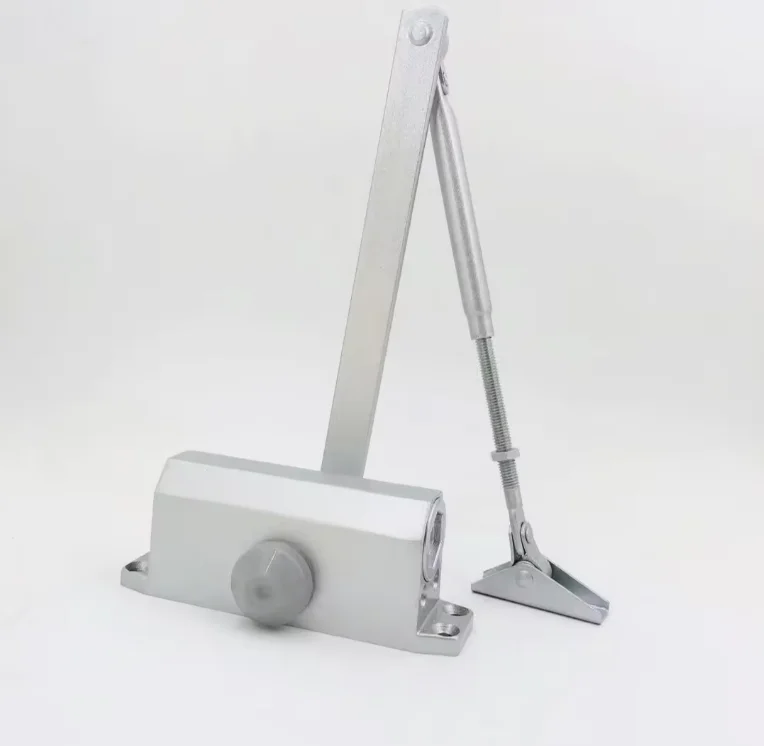 Aluminum Automatic Door Closer Hydraulic Buffer Door Closer Silent Soft Closing Door Hardware