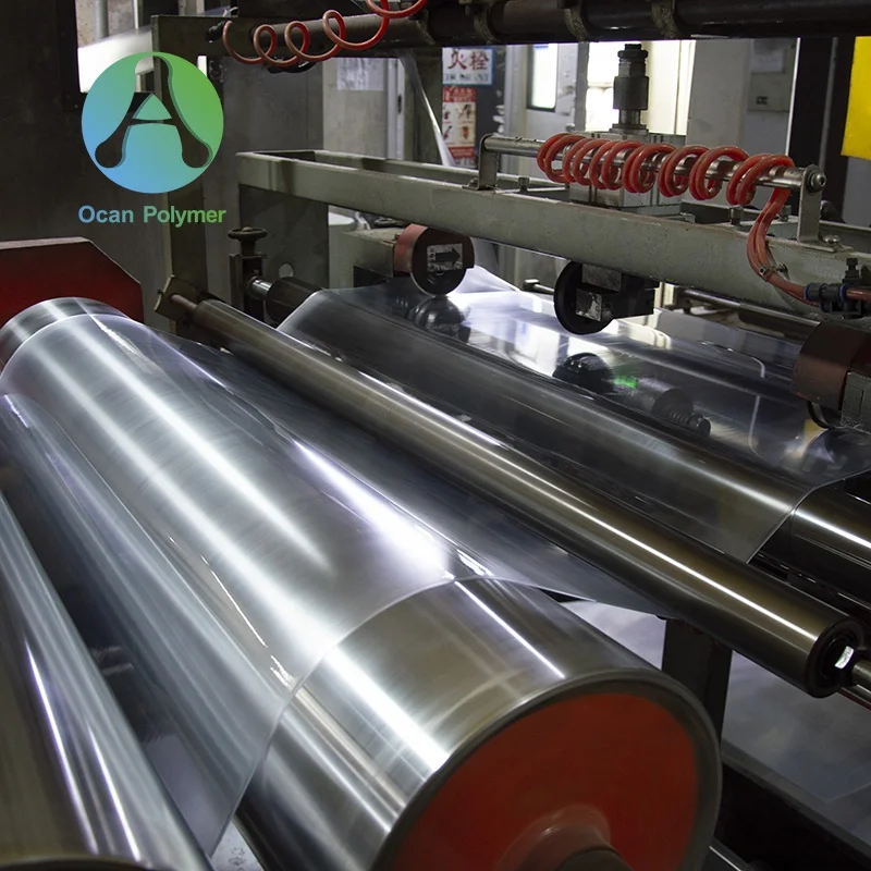 0.2mm/0.5mm/0.8mm/1mm/1.5mm Rigid Thermoforming PVC Plastic Film Roll Clear PVC Transparent Sheet