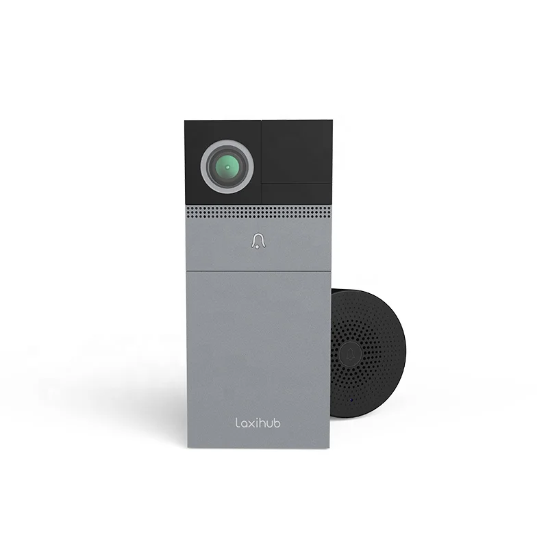 Двусторонняя аудиокамера Laxihub с широким углом, низким энергопотреблением, Wi-Fi монитор