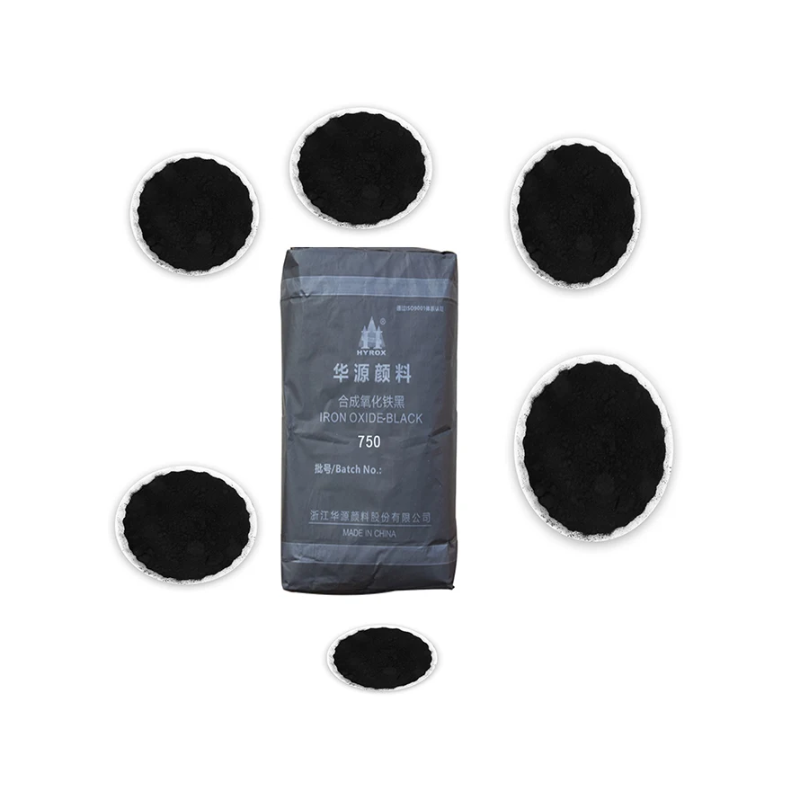 Wholesale High Quality Iron Oxide Black 750 Brick Concrete Cement Black Inorganic Pigment Powder