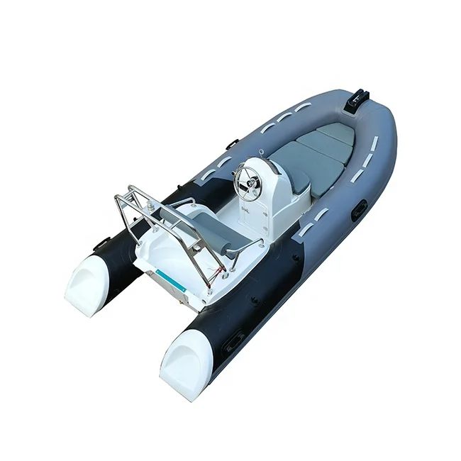 Small Cheap RIB 390 PVC/Hypalon/Orca Fiberglass Hull Inflatable Boat For Fun