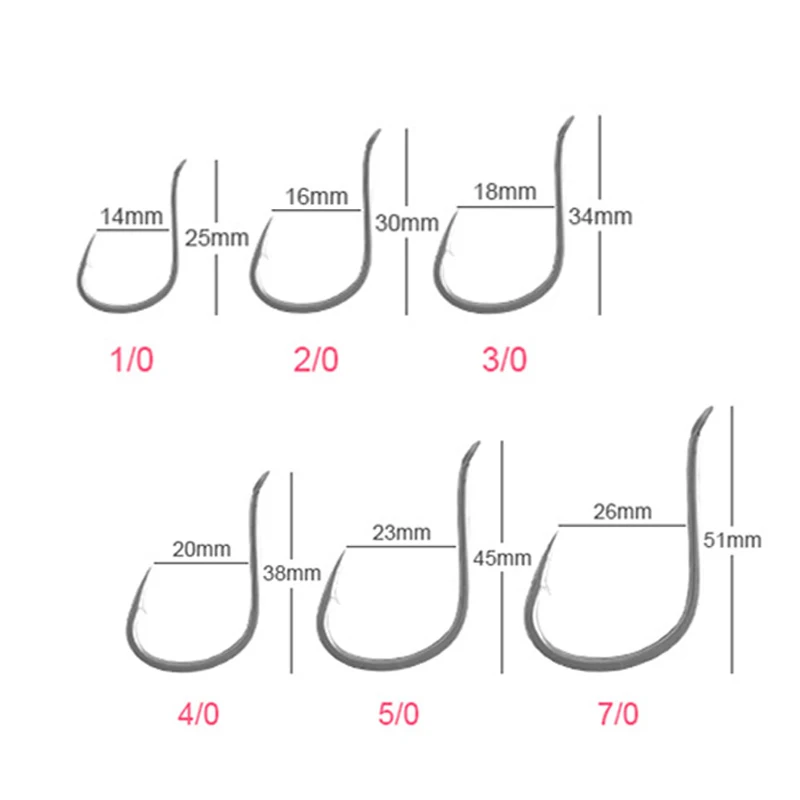 FUNADAIKO New 1/0 2/0 3/0 4/0 5/0 7/0 Strong Pike Fishing Jigging Double Luminous Assist Hooks Saltwater Sea Fishhook