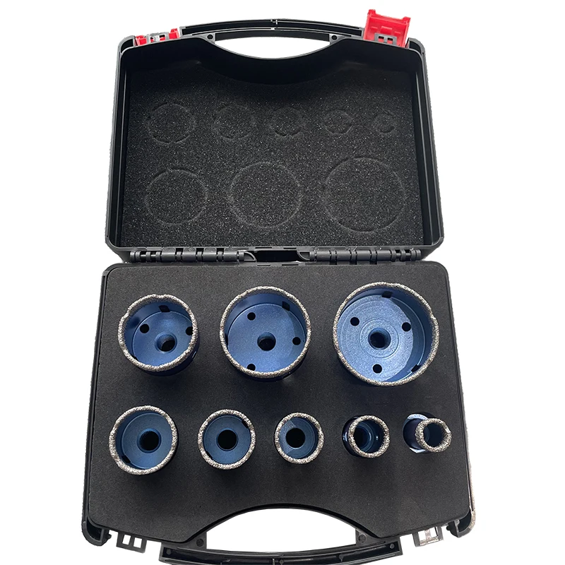 Royal Sino 6mm-150mm Vaccum Barazed Diamond Core Drill Bit Core Bit For Drilling Marble Granite Porcelain