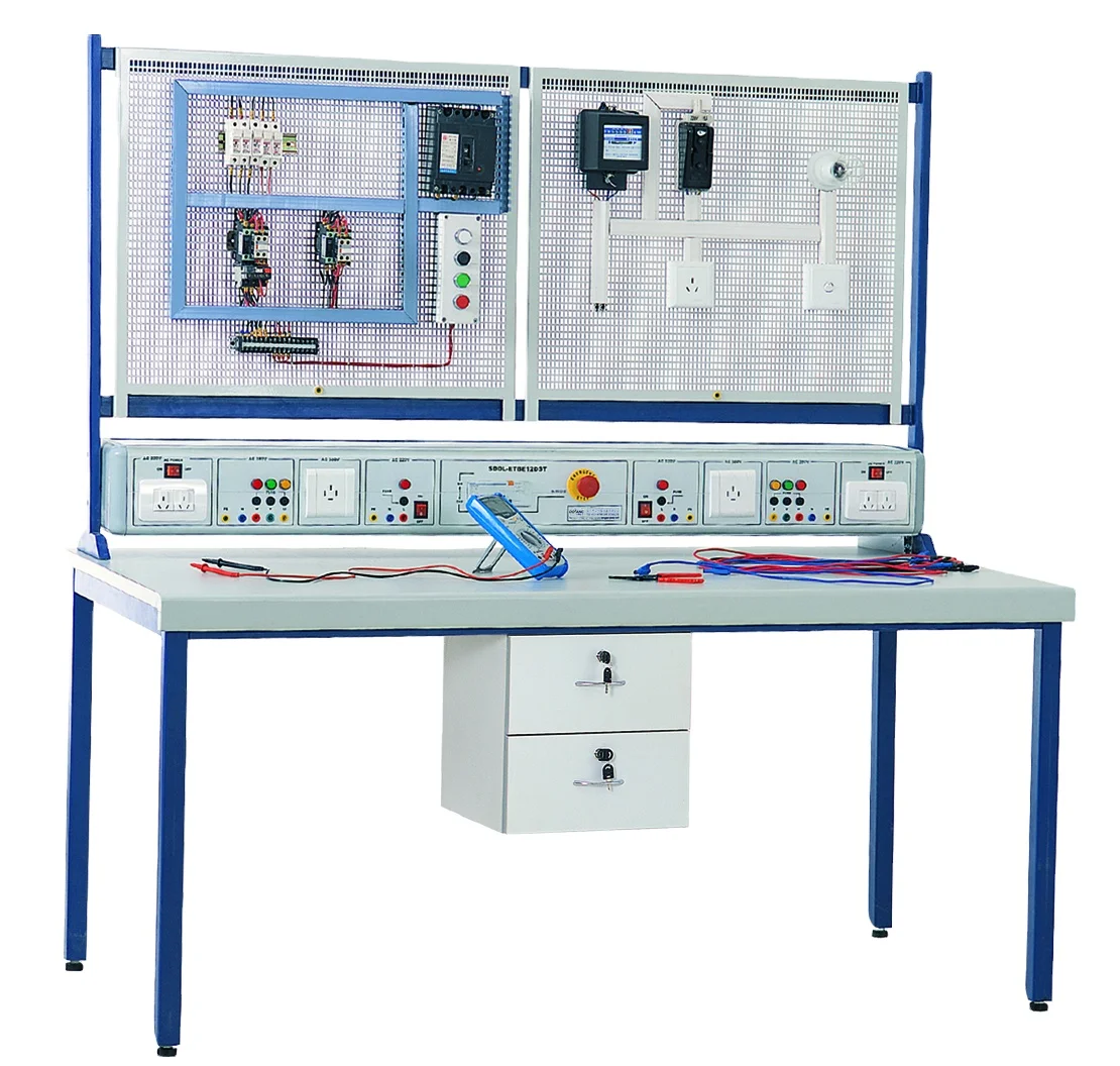 Vocational Electrical Training Board Basic Maintenance Skill Lab Trainer Electrical Engineering Educational Equipment