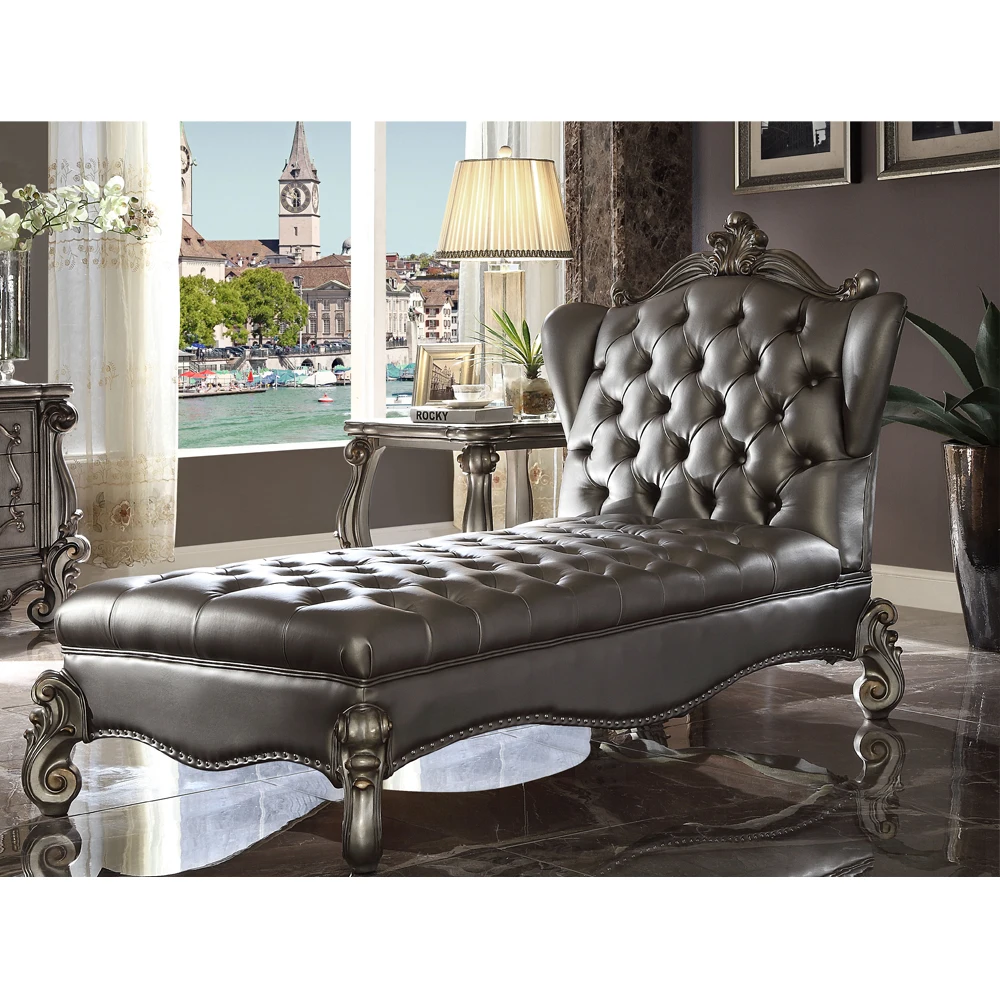 Винтажный кожаный диван Chesterfield для гостиной на 3 сиденья роскошный из натуральной кожи пуговицах