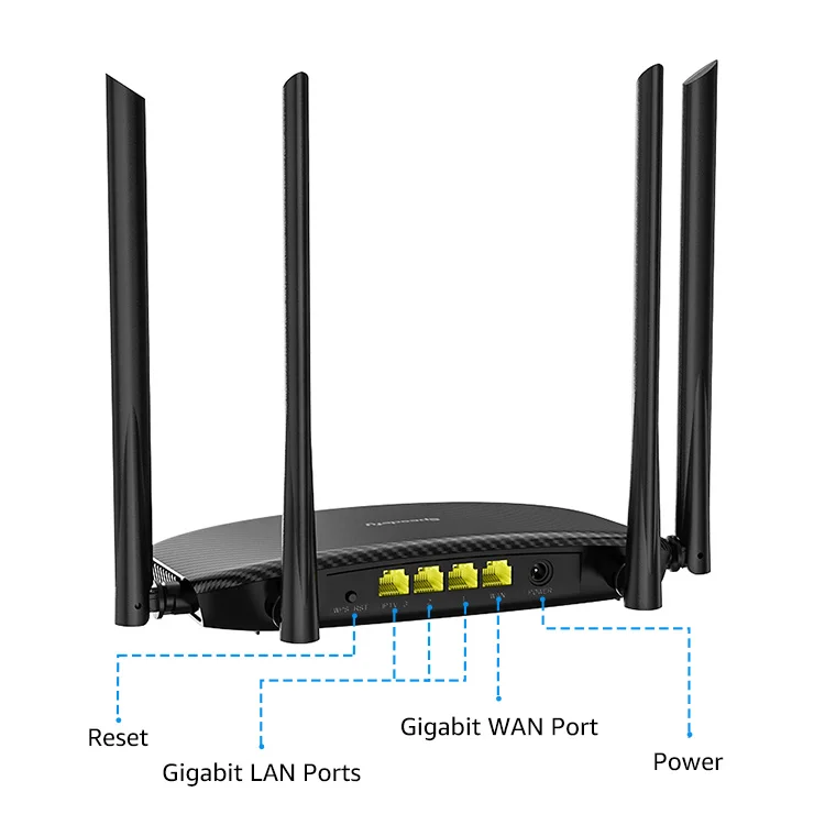 Amazon Top High Coverage Dual Band 300Mbps Gaming Router Gigabit Wifi Wireless Device For Home