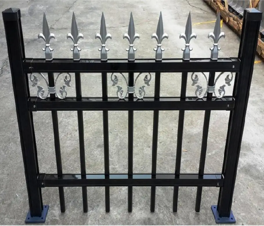 
Cheap Hot Dip Modern Designed Galvanized Steel Shield Fence Manufacturer Deeply Customized Modern Designed Fence Factory 