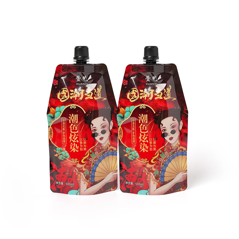 Explosive New Products Gravure Printing Stand-Up Bags Custom Printed Plastic Packaging Bag With Spout On Sale