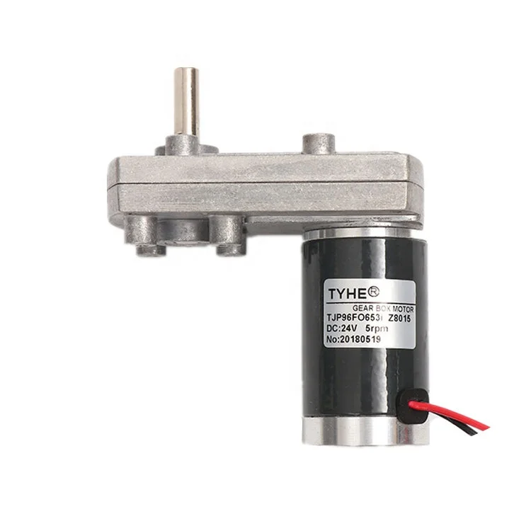 Оптовая продажа 96*60 мм Размеры Мощный двойной вал 12 В dc трубчатый двигатель с редуктором для гриль машина