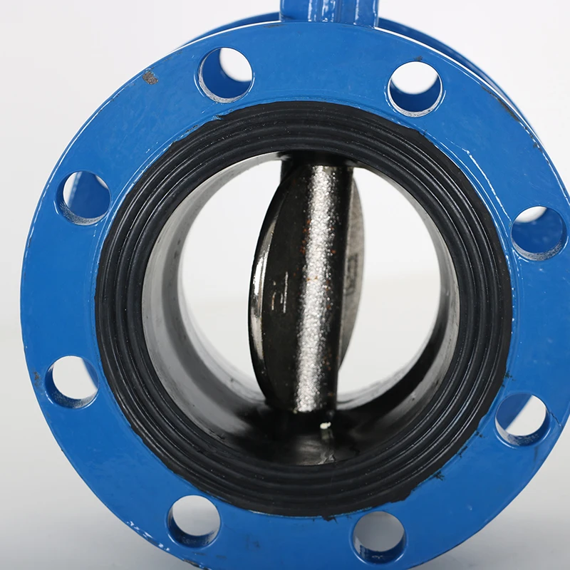 Factory High Performance Handwheel flange butterfly valve with Handle Lever Operator