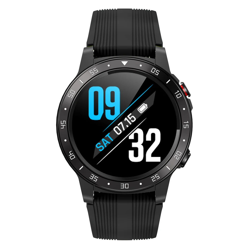 Built-In Accelerator Barometer M5 Smart Mobile Watch Of Heart Rating Sport GPS Smart Watch With HRS3313 Heart Rate Monitor
