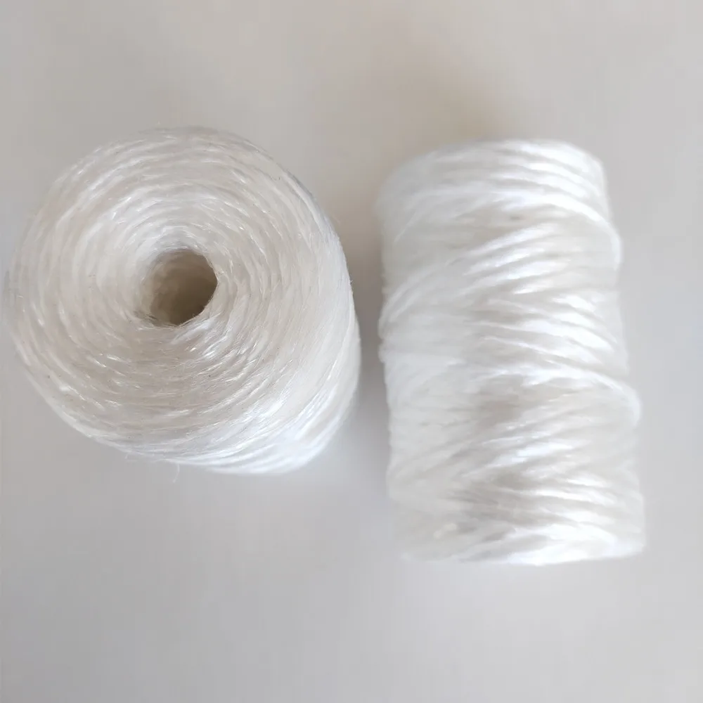 100g Plastic Polypropylene (PP) Greenhouse Twine Rope Roll for Gardening Crafts Packing