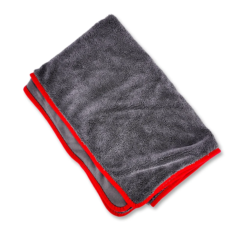 Shandong Poly Fiber Towel Car Cleaning Care 1000 gsm Clay Bar  Washing Towels for cars 40x40