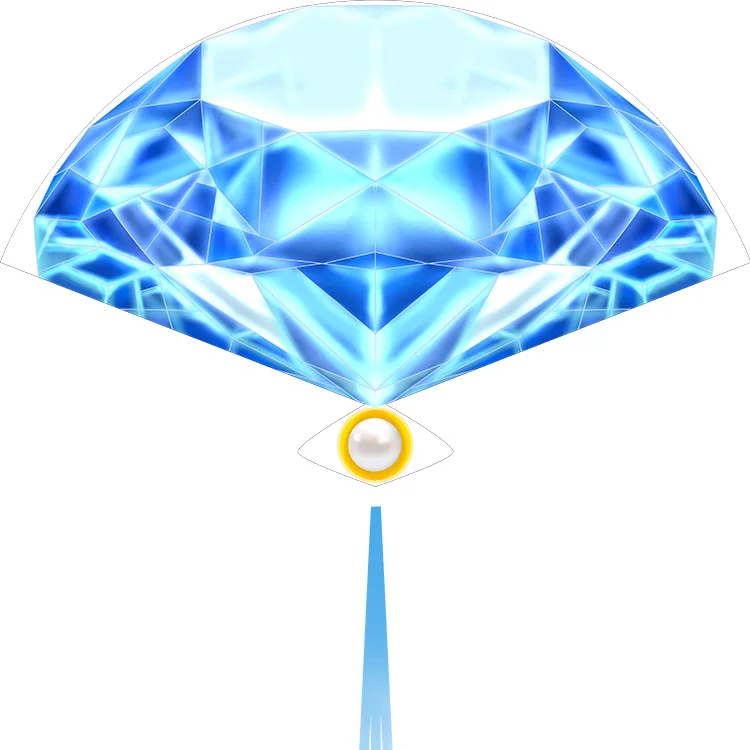 Chinese Manufacturer Easy Flying Bright Diamond Kite of Fan-shaped Kite