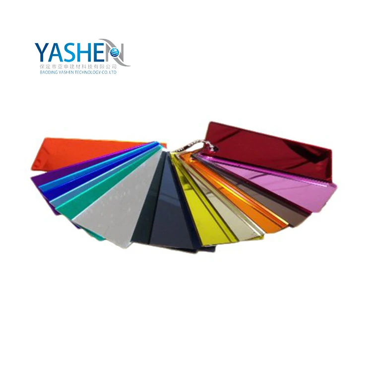 golden 1mm acrylic mirror sheet for decoration 4x6ft 4x8ft 2mm 3mm self adhesive plexiglass acrylic mirror