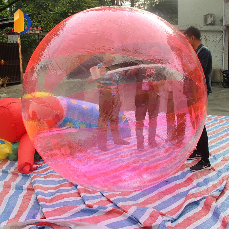 YUQI 1.5M Water Walking Ball Roll Ball PVC Zorb Ball Tizip Zipper With Air Blower